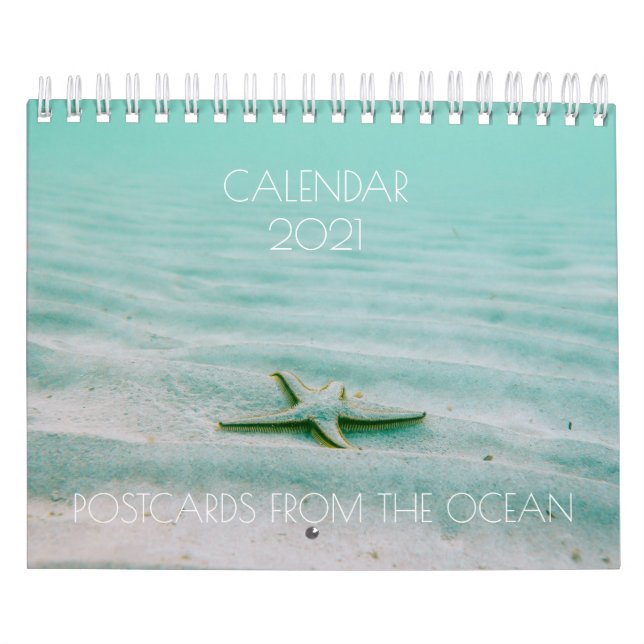 OCEAN PHOTOGRAPHY CALENDAR (Cover)