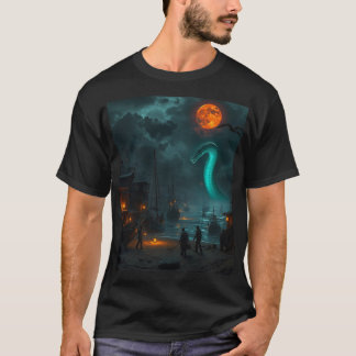 Ocean port Sea Serpant T-Shirt