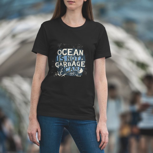 Ocean Preservation Lettering T-Shirt (Creator Uploaded)