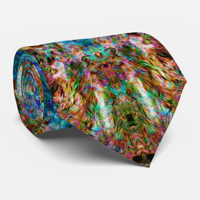 Ocean Prism Tie (Rolled)