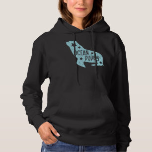 Ocean Puppy Sea Lion Whisperer Animal Marine Biolo Hoodie
