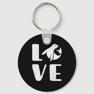 Ocean Puppy Seal Lover Valentines Day Gift Sea Lio Key Ring