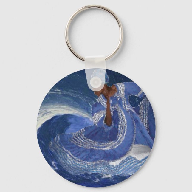 OCEAN QUEEN KEY RING (Front)