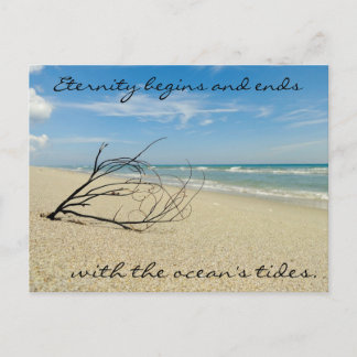 Ocean Quote Postcard