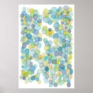 Ocean Reflects Watercolor Artist Painting Print