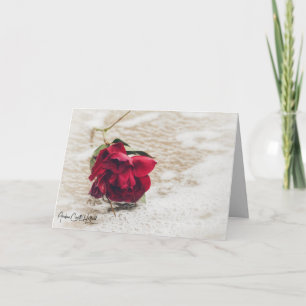 Ocean Rose Card