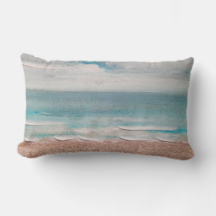 Ocean Sand Texture  Lumbar Cushion