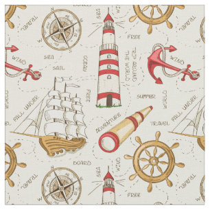 Ocean Scene Fabric