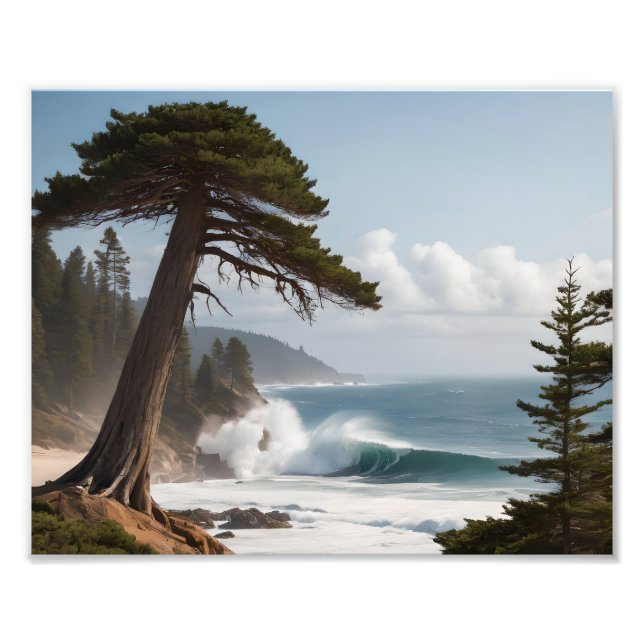 Ocean Scene Photo Print (Front)
