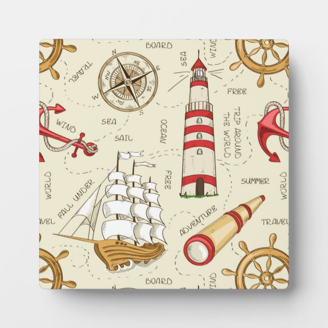 Ocean Scene Plaque (Front)