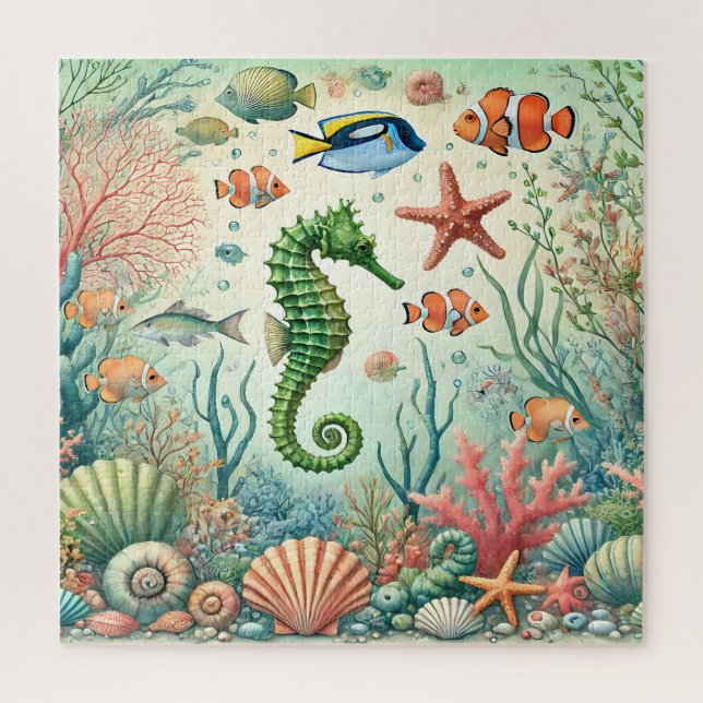 Ocean Scene Puzzle (Vertical)