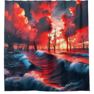 Ocean Scene Shower Curtain