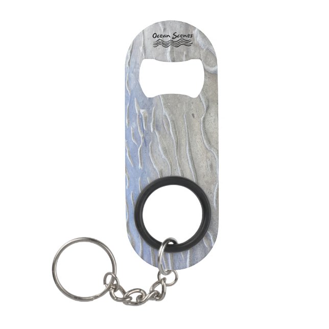 Ocean Scenes Bottle Opener Key Chain (Front)