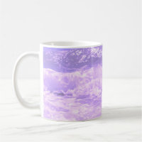 Ocean Sea Beach Purple Waves Water
