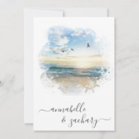** Ocean Sea Helm RSVP - Beach QR AR7 Wedding