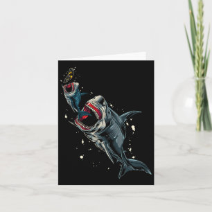 Ocean Sea Monster Hunting Megalodon Scuby Diver Gi Card