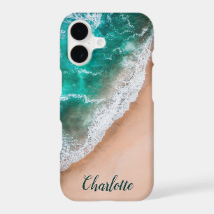 Ocean sea wave Beach Nautical Custom Name