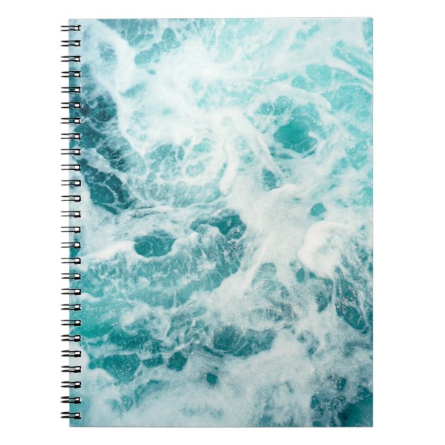 Ocean Sea Waves Notebook (Front)