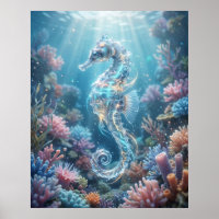 Ocean Seahorse Coral Drift
