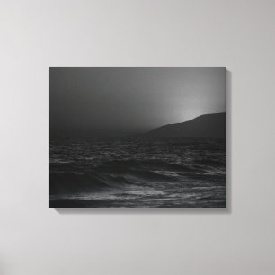 Ocean Seascape Nature Photograph Fine Art Canvas Print