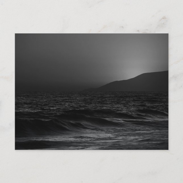 Ocean Seascape Nature Photograph Fine Art Postcard (Front)