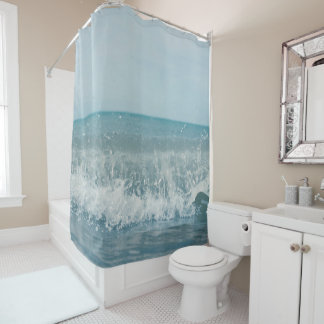 ocean shower curtain