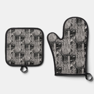 #OCEAN&SKY #THESURFINGMERMAID @ MAGHIE.ORG OVEN MITT & POT HOLDER SET