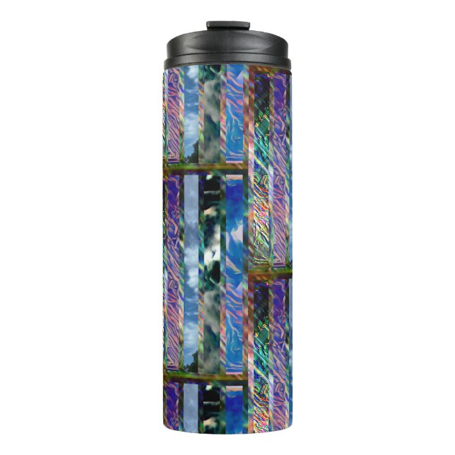 #OCEAN&SKY #THESURFINGMERMAID @ MAGHIE.ORG THERMAL TUMBLER (Front)