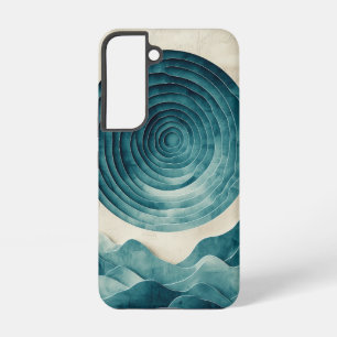 Ocean Spiral Vortex Phone Case