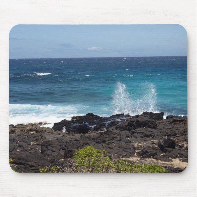 Ocean Splash Mouse Pad (Front)