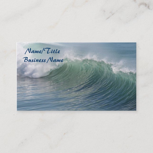 Ocean Splendour Business/Profile Card (Front)