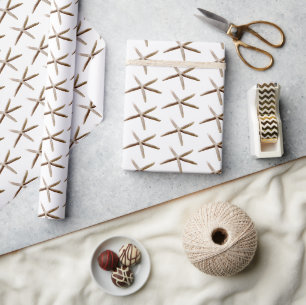 Ocean Starfish Wrapping Paper
