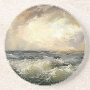 Ocean Storm Waves  Coaster