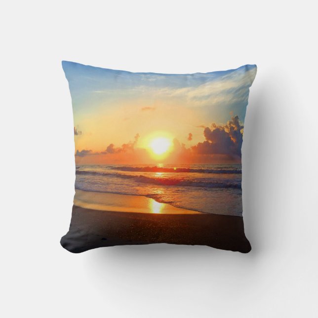 Ocean Sun Cushion (Front)