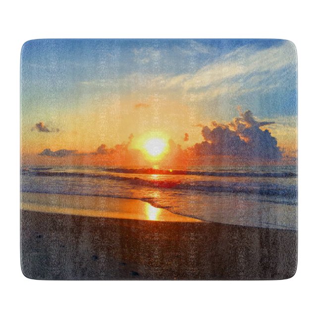 Ocean Sun Cutting Board (Front)