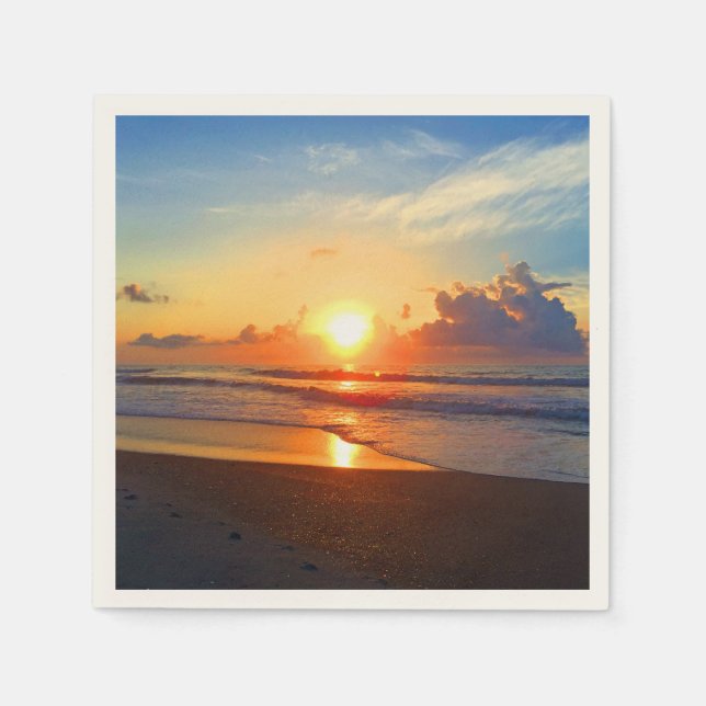 Ocean Sun Napkin (Front)