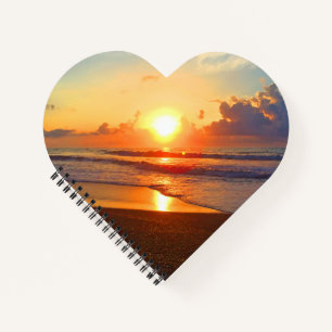 Ocean Sun Poster Notebook