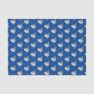 Ocean sunfish mola mola cute cartoon  tissue paper