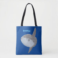 Ocean sunfish mola mola cute cartoon