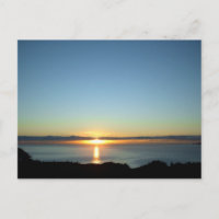 Ocean Sunrise Coromandel New Zealand Postcards
