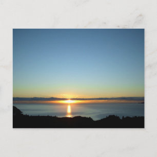 Ocean Sunrise Coromandel New Zealand Postcards