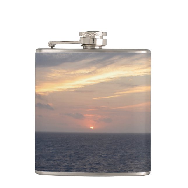 Ocean Sunrise Flask (Front)