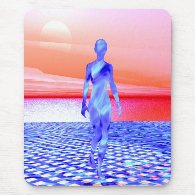 Ocean Sunrise Mouse Pad (Front)