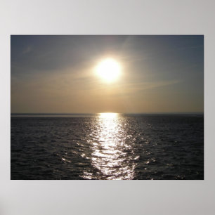 Ocean Sunset 2 Poster