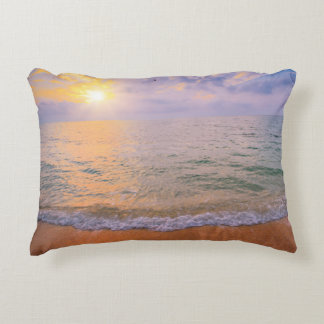 Ocean Sunset Decorative Cushion
