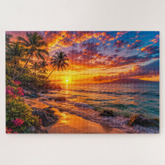 Ocean Sunset Escape Puzzle
