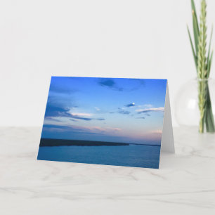 Ocean Sunset Greeting Card