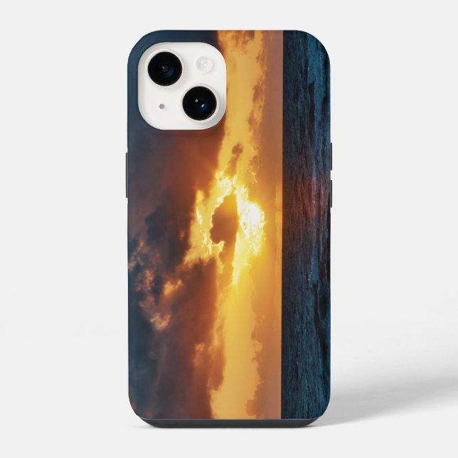 Ocean Sunset iPhone Case (Back)