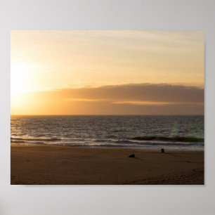 Ocean Sunset Poster