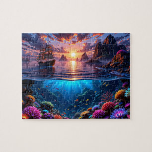 Ocean Sunset Puzzle